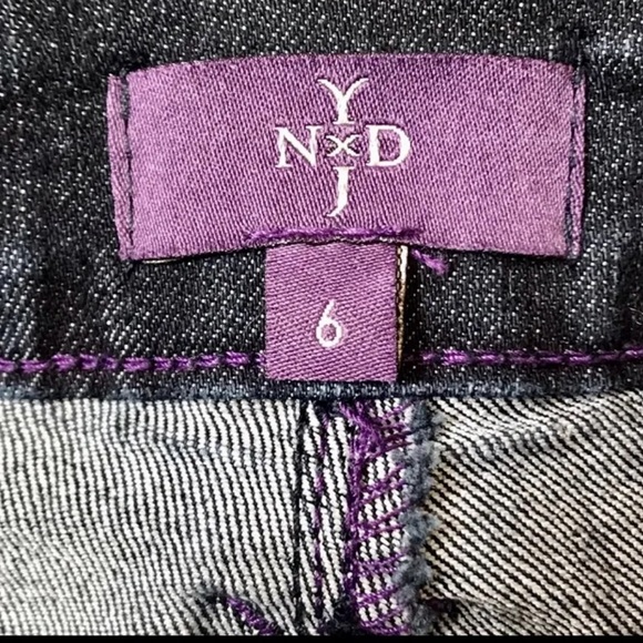 Not Your Daughters Jeans Lift & Tuck Ankle Jeans Dark Blue Wash NYDJ - Picture 6 of 8